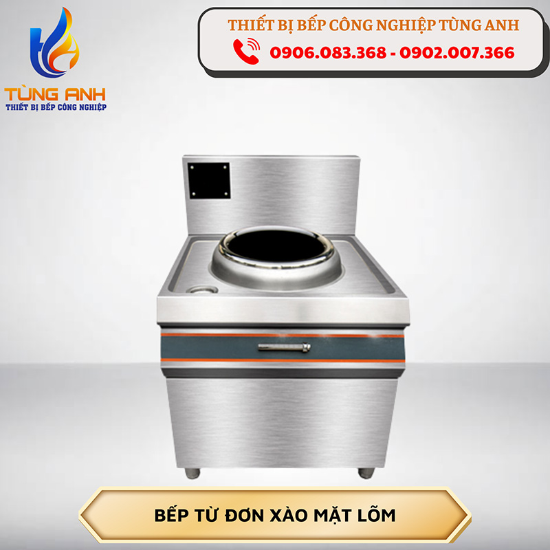Bếp từ đơn xào mặt lõm