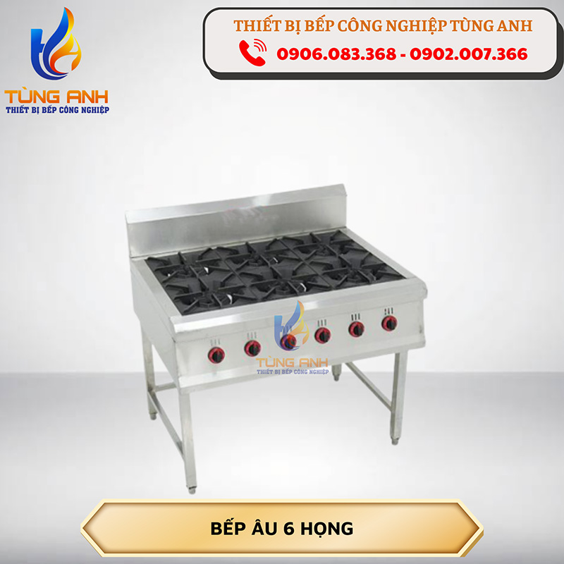 Bếp âu 6 họng