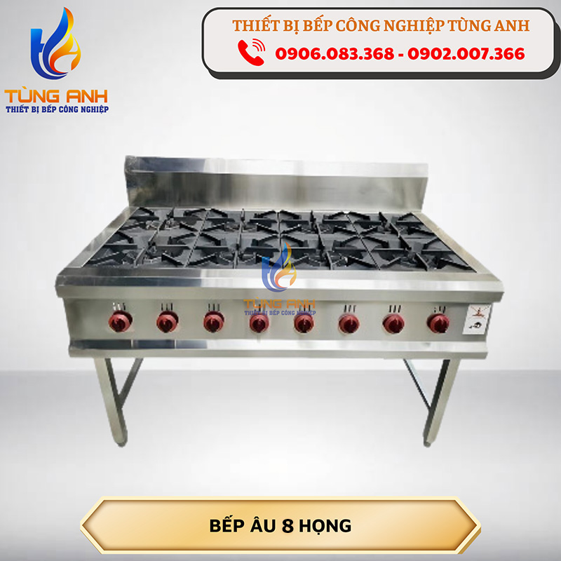 Bếp âu 8 họng