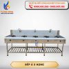 Bếp á công nghiệp 5 họng