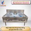 Bếp Á đôi 1,5m họng gang (có quạt thổi+bầu nước)