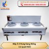 Bếp Á 3 họng gang kiềng (có quạt thổi)
