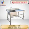 Chậu rửa 1 hố - Có bàn lệch phải