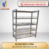 Kệ nan inox 5 tầng