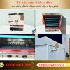Tủ nấu cơm 6 khay điện có điều khiển giá rẻ