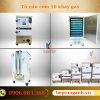 Tủ nấu cơm 10 khay gas giá rẻ