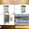 Tủ nấu cơm 6 khay điện có điều khiển