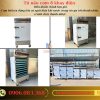 Tủ nấu cơm 8 khay điện có điều khiển