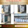 Tủ nấu cơm 10 khay điện có điều khiển