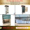 Tủ nấu cơm 12 khay điện có điều khiển