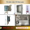 Tủ nấu cơm 10 khay gas